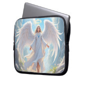 Pfad der Gnade: Engel des Friedlichen Aufstiegs Laptopschutzhülle (Vorderseite Links)