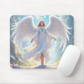 Pfad der Gnade: Engel des Friedlichen Aufstiegs Mousepad (Mit Mouse)