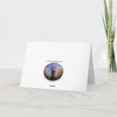 Pfad der Grußkarte mit geringster Dauerhaftigkeit Karte (Rückseite)