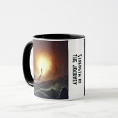 Pfad der Kaffeepause-Tasse Tasse (Vorderseite Links)