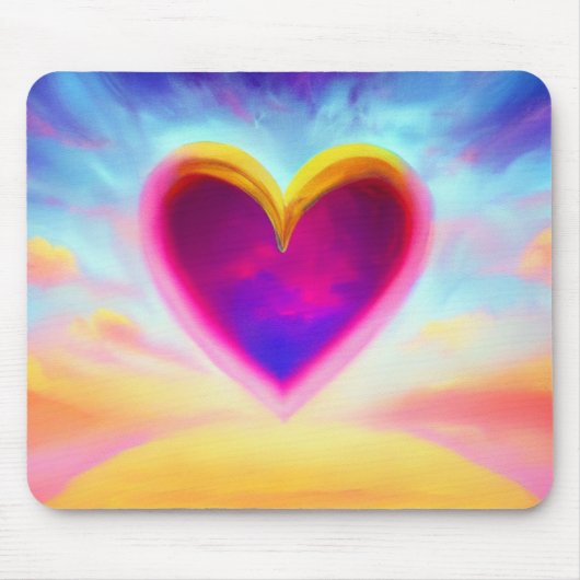 Pfad der Liebe Mousepad (Vorne)