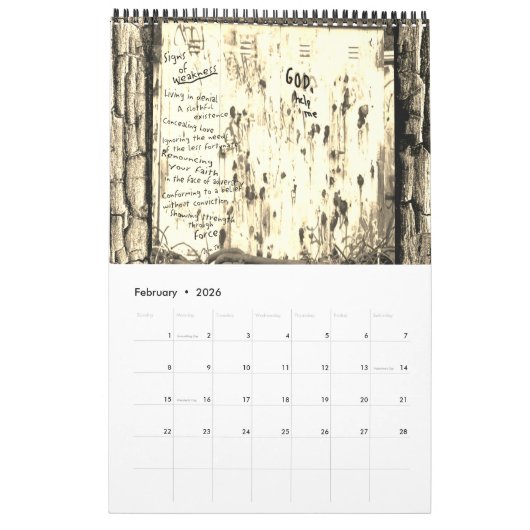 Pfad der Sammlung Kalender (Feb 2026)