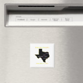 Pfad der Solar Eclipse 2024 Interaktive Karte Texa Magnet (In Situ (Geschirrspüler))
