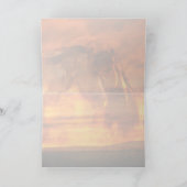 "Pfad der Stimmung" - Grußkarte Karte (Innenseite)