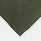 Pfad der Tränen 2 Fleecedecke (Ecke)