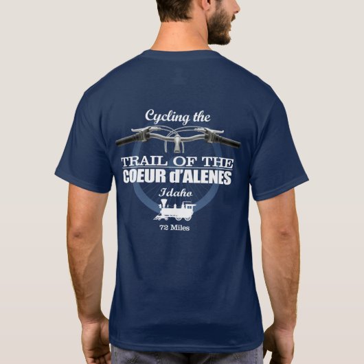 Pfad des Coeur d'Alene (H2) T-Shirt (Rückseite)