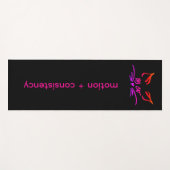 Pfad des flachen Fußes Yogamatte (Vorderseite (Horizontal))