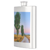 Pfad des französischen Weges Flachmann (Links)