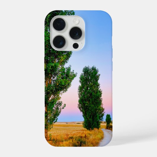 Pfad des französischen Weges iPhone Hülle (Rückseite)