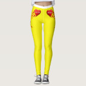 Pfad des Herzens- Leggings (Vorderseite)