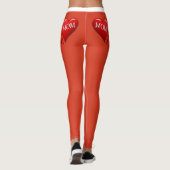 Pfad des Herzens- Leggings (Rückseite)