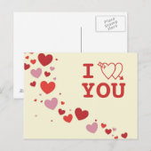 Pfad des Herzens Postkarte (Vorne/Hinten)