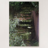 Pfad durch den Wald, El Camino, Spanien Puzzle (Vertikal)