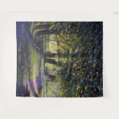 "Pfad durch die Landschaft" Wandteppich (Vorderseite (Horizontal))