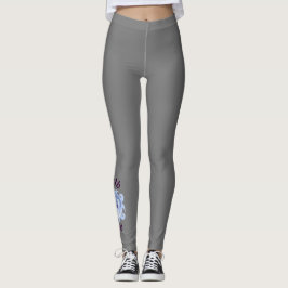 "Pfad eines Helden" Emblem (mit Titel) Leggings