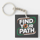 Pfad finden | Hazem Alex Schlüsselanhängers Schlüsselanhänger (Vorderseite)