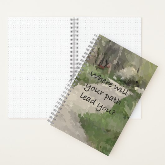 Pfad führt Sie Bullet Journal Notizblock (Innen)