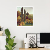Pfad im Buttes Chaumont Park, Paris, 1908 (Öl Poster (Heimbüro)