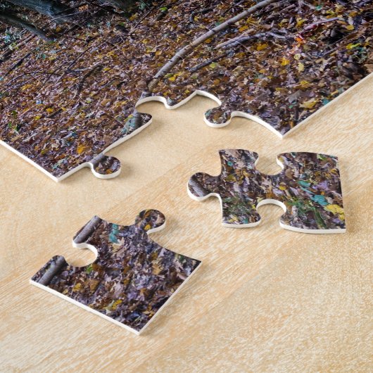 Pfad im Herbstwald, Heiliger Germain-Wald Puzzle (Seite)