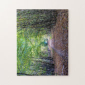 Pfad im Herbstwald, Heiliger Germain-Wald Puzzle (Vertikal)