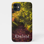 Pfad im iPhone-Fall Woodlands Case-Mate iPhone Hülle (Rückseite)