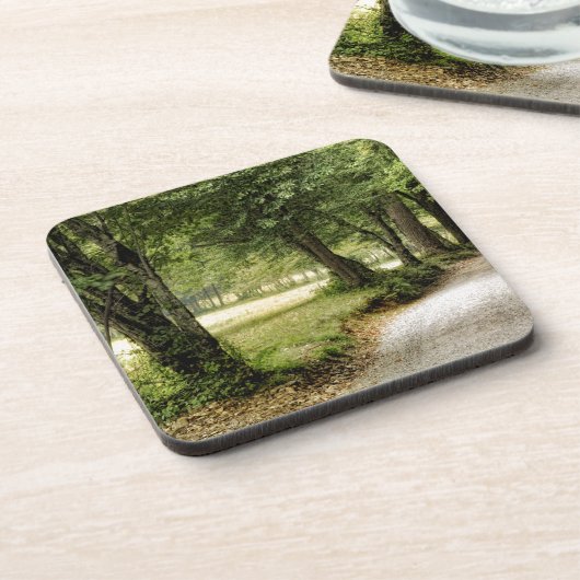 Pfad im Land Getränkeuntersetzer (Linke Seite)