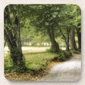 Pfad im Land Getränkeuntersetzer (Vorderseite)