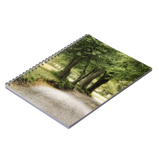 Pfad im Land Notizblock (Linke Seite)