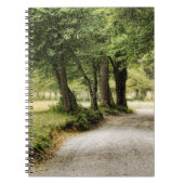 Pfad im Land Notizblock (Vorderseite)