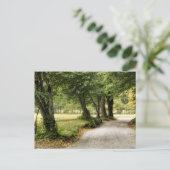 Pfad im Land Postkarte (Stehend Vorderseite)