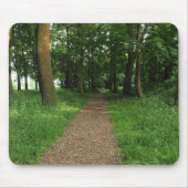 Pfad im Wald, Bute Park, Cardiff Mousepad (Vorne)