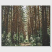 PFAD IM WALD GESCHENKPAPIER (Flach)