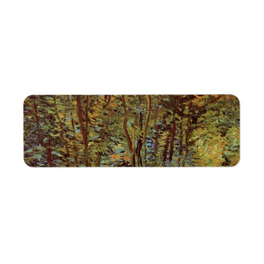 Pfad im Wald von Vincent van Gogh (Vorne)