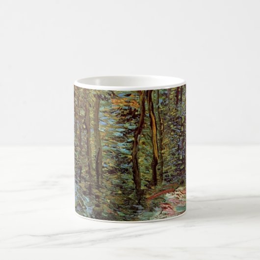 Pfad im Wald von Vincent van Gogh Kaffeetasse (Mittel)