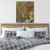 Pfad im Wald von Vincent van Gogh Leinwanddruck (Insitu (Schlafzimmer))
