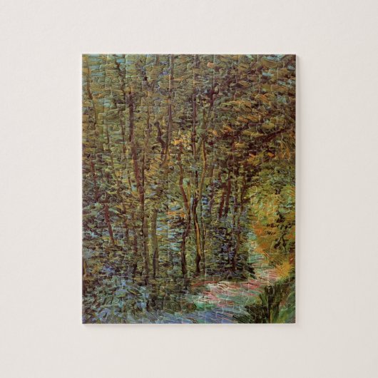 Pfad im Wald von Vincent van Gogh Puzzle (Vertikal)