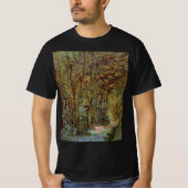 Pfad im Wald von Vincent van Gogh T-Shirt (Vorderseite)