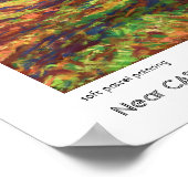 Pfad in der Nähe des Schlosses Wiesen, Abergavenny Poster (Ecke)