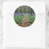 Pfad Runder Aufkleber (Tasche)