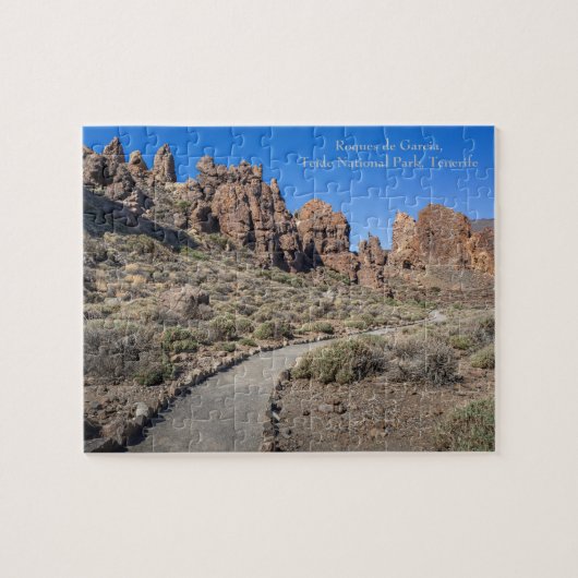 Pfad, Teide Nationalpark Tenerife, Jigsaw Puzzle (Horizontal)
