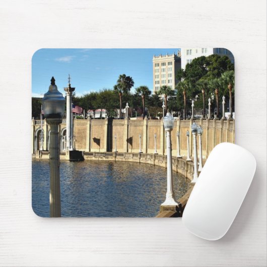 Pfad um den See Mirror Mousepad (Mit Mouse)