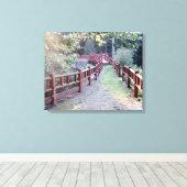 Pfad Unbekannt Leinwanddruck (Insitu (Holzboden))