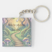 Pfad und Angebot Schlüsselanhänger (Rückseite)