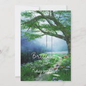 PFAD ZU FEIEREN WOODLAND STREAM SAVE THE DATE (Rückseite)