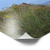 Pfad zum Beach-Foto Fotodruck (Ecke)