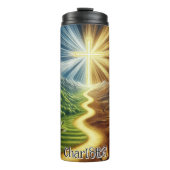 Pfad zum beleuchteten Kreuz Thermosbecher (Vorderseite)