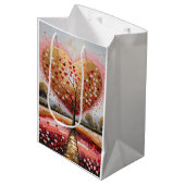 Pfad zum Herzen Mittlere Geschenktüte (Vorderseite Schrägansicht)