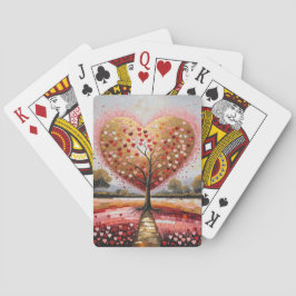 Pfad zum Herzen Spielkarten