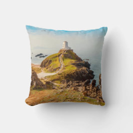 Pfad zum Leuchtturm Kissen