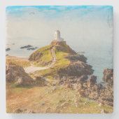 Pfad zum Leuchtturm Steinuntersetzer (Vorderseite)